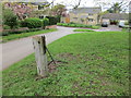 SP5536 : Village pump, Hinton in the Hedges by Jonathan Thacker