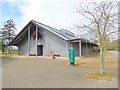 TM2849 : Exhibition Hall, Sutton Hoo by Oliver Dixon