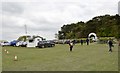 ST7983 : Entrance to Mitsubishi Motors Cup event at Badminton by Jonathan Hutchins