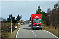 NJ0133 : Goods Vehicle Crossing Dava Moor by David Dixon