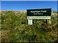 C6638 : Sign Magilligan Point Nature Area by Kenneth  Allen