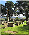 SO6026 : Grade II listed medieval churchyard cross, Brampton Abbotts, Herefordshire by Jaggery