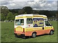 SK2670 : Ice-cream van at Chatsworth Horse Trials by Jonathan Hutchins