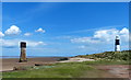 TA4011 : The lighthouses on Spurn Point by Mat Fascione