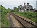 SH8104 : Cemmes Road railway station (site), Powys by Nigel Thompson