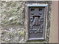 SW6128 : Ordnance Survey Flush Bracket S7043 by Peter Wood