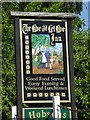 SO6671 : Inn sign of Live and Let Live Inn inn sign by Philip Halling