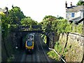 SK3447 : Long Row railway bridge by Alan Murray-Rust