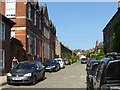 SK3447 : Long Row, looking up from Bridge Street by Alan Murray-Rust