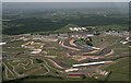 SP6742 : Silverstone Circuit with Brackley Hatch behind: aerial 2017 by Chris