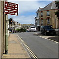 SS5147 : Brown signs facing Wilder Road Ilfracombe by Jaggery