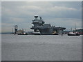 NT1081 : 'HMS Queen Elizabeth' at Rosyth by M J Richardson