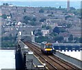 NO3926 : Fife bound train crossing the Tay Bridge by Mat Fascione