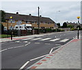 ST2280 : Zebra crossing on a hump, Countisbury Avenue, Llanrumney, Cardiff by Jaggery