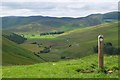 NT1646 : Valley of the Lyne Water by Jim Barton