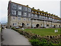 SY4690 : Grade II listed Pier Terrace, West Bay, Dorset by Jaggery