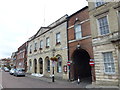 TF4509 : The Council Chambers and Corn Exchange in Wisbech by Richard Humphrey