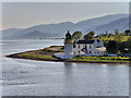 NN0163 : Lighthouse, Corran Point by David Dixon