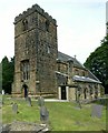 SK4341 : Church of St Wilfrid, West Hallam by Alan Murray-Rust