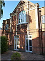 SY1287 : Masonic Hall on Sidmouth's High Street by Richard Law