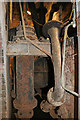 SJ4912 : Coleham Head pumping station - pumps by Chris Allen