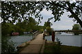 SP4907 : River Thames at Medley by Christopher Hilton