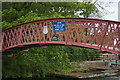 SP4907 : Thames towpath footbridge at Medley by Christopher Hilton