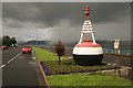 NS2677 : Old navigation buoy, Esplanade, Greenock by Richard Sutcliffe