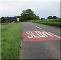 ST9998 : SLOW on the A429 northeast of Kemble by Jaggery