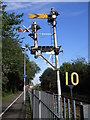 TL1898 : Semaphore signal on the Nene Valley Railway by Paul Bryan