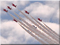 SD2936 : Red Arrows at Blackpool by David Dixon