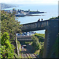 SN5882 : Aberystwyth Cliff Railway by Robin Drayton