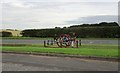 NT3497 : Roadside ornamental feature, East Wemyss by Bill Kasman