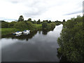 SE4662 : View upstream from Aldwark Bridge  by Stephen Craven