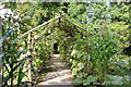 ST0972 : Gourd tunnel, Australasian garden, Dyffryn Gardens by M J Roscoe