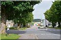 NJ1618 : Main Street and ornamental fountain, Tomintoul by Jim Barton