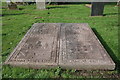 NJ7249 : Grave slabs, St Congan's kirkyard, Turriff by Bill Harrison