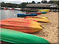 SK6263 : Boats on the beach at Center Parcs by Graham Hogg