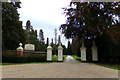 TL8194 : Lyndford Hall Hotel entrance by Geographer