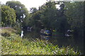 TL4612 : River Stort Navigation: approaching Harlow Lock by Christopher Hilton