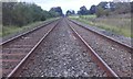 SD7339 : Railway line towards Clitheroe by Ben Kendall