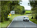 C9037 : Cloyfin Road approaching Junction with B62 by David Dixon