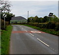 SO3617 : End of the 30 zone at the western edge of Llanvetherine, Monmouthshire by Jaggery