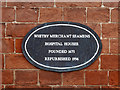 NZ9010 : Whitby Merchant Seamen's Houses (plaque) by David Dixon