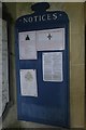 SO0249 : St David's Church Notice Board by Bill Nicholls