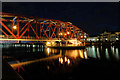 SJ8097 : Salford Quays, The Detroit Bridge by David Dixon