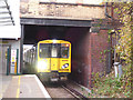 SJ3298 : Waterloo station - train entering the station by Stephen Craven