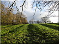 SK2935 : Ridge and furrow field at Bean Hole Plantation by Ian Calderwood