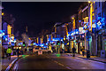 SK3516 : Christmas lights switch-on night, Ashby by Oliver Mills