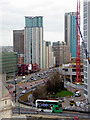 SP0686 : Tower blocks in Suffolk Street Queensway, Birmingham by Roger  D Kidd